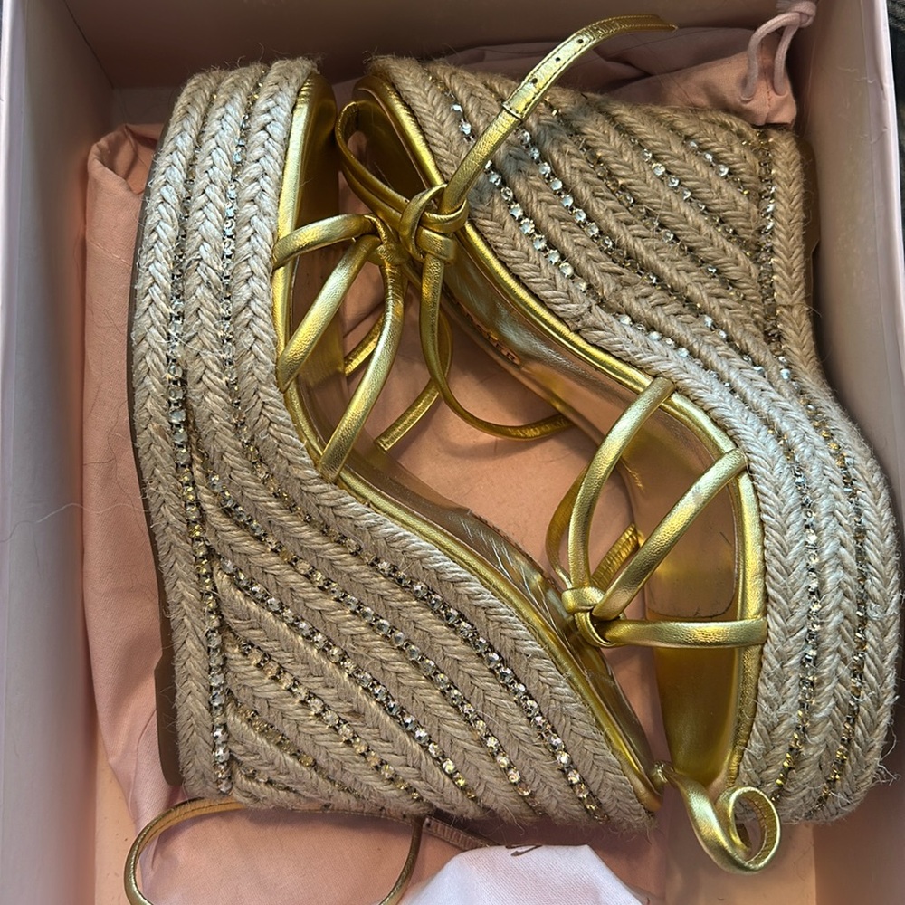 Sophia Webster Rhinestone wedges